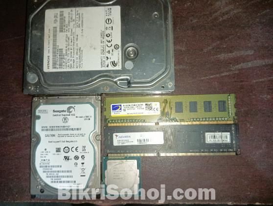 Ram,hdd,dvd,power supply sell